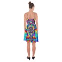 Blueray Transcendence Grid - Ruffle Detail Chiffon Dress View2
