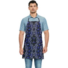 Mandala Cage Kitchen Apron by MRNStudios