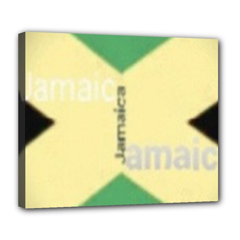 Jamaica, Jamaica  Deluxe Canvas 24  X 20  (stretched) by Janetaudreywilson