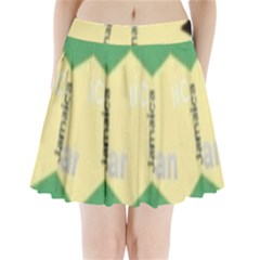 Jamaica, Jamaica  Pleated Mini Skirt by Janetaudreywilson