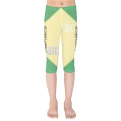 Jamaica, Jamaica  Kids  Capri Leggings  by Janetaudreywilson