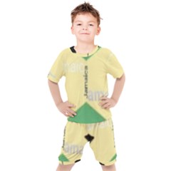 Jamaica, Jamaica  Kids  Tee And Shorts Set by Janetaudreywilson