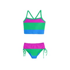 Polysexual Pride Flag Lgbtq Girls  Tankini Swimsuit by lgbtnation