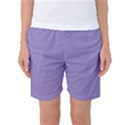 Bougain Villea Purple & Black - Women s Basketball Shorts View1