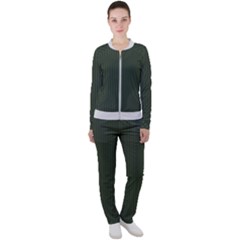 Kombu Green & White - Casual Jacket And Pants Set by FashionLane