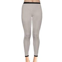 Abalone Grey & Black - Inside Out Leggings by FashionLane