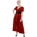 Lipstick Red & Black - Button Up Short Sleeve Maxi Dress View1