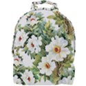 White flowers Mini Full Print Backpack View1