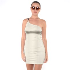 Magnolia White - One Soulder Bodycon Dress by FashionLane