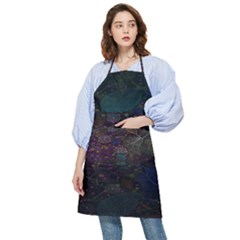 Fractal Leafs Pocket Apron by Sparkle