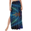 Fractal Flower Maxi Chiffon Tie-Up Sarong View1