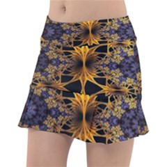 Fractal Flower Tennis Skorts by Sparkle