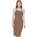 Brown Bear - Bodycon Cross Back Summer Dress View1