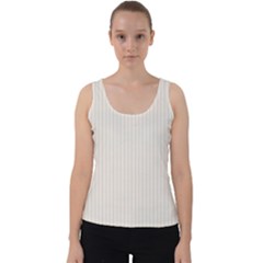 Gardenia - Velvet Tank Top by FashionLane