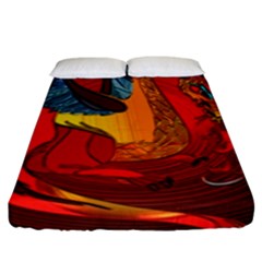 Dragon Metallizer Fitted Sheet (king Size)