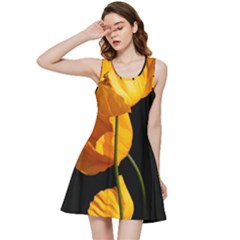 Yellow Poppies Inside Out Racerback Dress by Audy