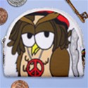  Rainbow Stoner Owl Horseshoe Style Canvas Pouch View1