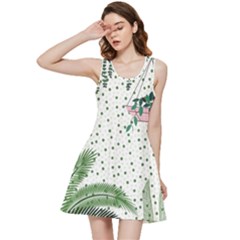 Plants Flowers Nature Blossom Inside Out Racerback Dress by Mariart