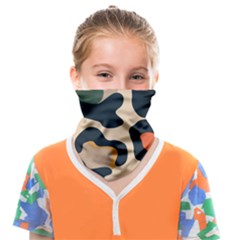 Exotic Leopard Skin Design Face Covering Bandana (kids) by ArtsyWishy