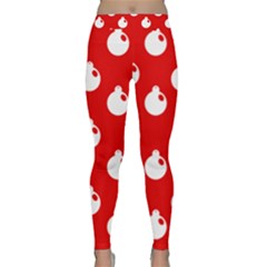 Christmas 007 Large Classic Yoga Leggings by MooMoosMumma