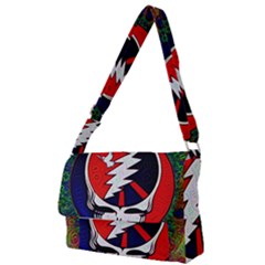 Grateful Dead - Full Print Messenger Bag (s) by Sapixe