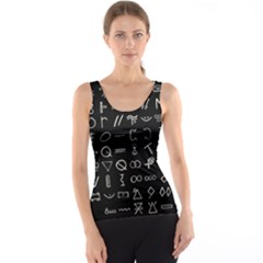 Hobo Signs Collected Inverted Tank Top by WetdryvacsLair