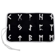 Elder Futhark Rune Set Collected Inverted Pen Storage Case (s) by WetdryvacsLair