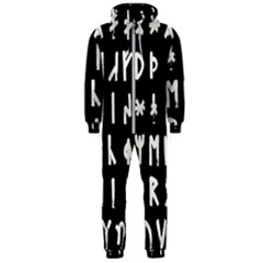 Complete Dalecarlian Rune Set Inverted Hooded Jumpsuit (men)  by WetdryvacsLair