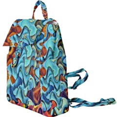 Abstrait Buckle Everyday Backpack by sfbijiart