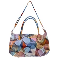 Motif Florale Removal Strap Handbag by sfbijiart