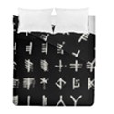 Ogham Rune Set Complete Inverted Duvet Cover Double Side (Full/ Double Size) View2