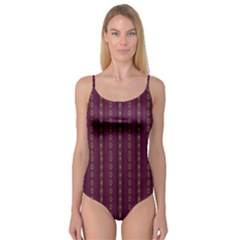 Maroon Sprinkles Camisole Leotard  by Sparkle