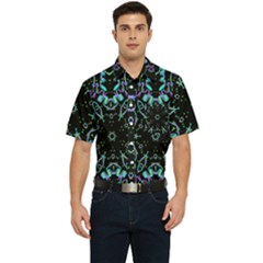 Kolodo Blue Cheer Men s Short Sleeve Pocket Shirt  by Sparkle