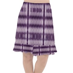 Purple Tigress Fishtail Chiffon Skirt by Sparkle