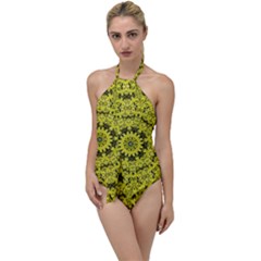 Yellow Kolodo Go With The Flow One Piece Swimsuit by Sparkle