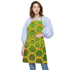 Hexagon Windows Pocket Apron by essentialimage