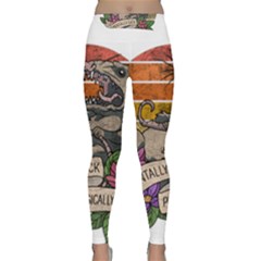 Possum - Mentally Sick Physically Thick Classic Yoga Leggings by Valentinaart