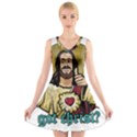 Buddy Christ V-Neck Sleeveless Dress View1