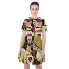 Buddy Christ Sailor Dress by Valentinaart