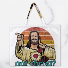 Got Christ? Zipper Large Tote Bag by Valentinaart
