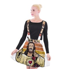 Got Christ? Suspender Skater Skirt by Valentinaart