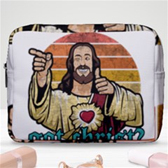 Got Christ? Make Up Pouch (large) by Valentinaart