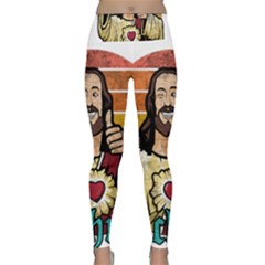 Got Christ? Lightweight Velour Classic Yoga Leggings by Valentinaart