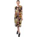 Got Christ? Ruffle End Midi Chiffon Dress View1