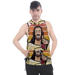 Got Christ? Men s Sleeveless Hoodie by Valentinaart