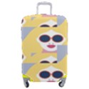 Fashion Faces Luggage Cover (Medium) View1