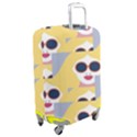 Fashion Faces Luggage Cover (Medium) View2