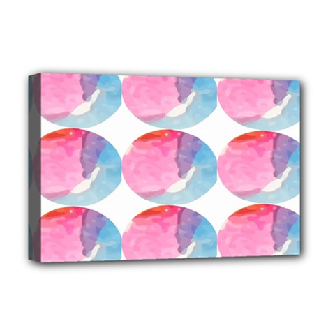 Colorful Deluxe Canvas 18  X 12  (stretched) by Sparkle