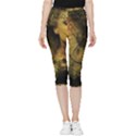 Surreal Steampunk Queen From Fonebook Inside Out Lightweight Velour Capri Leggings  View1