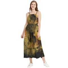 Surreal Steampunk Queen From Fonebook Boho Sleeveless Summer Dress by 2853937